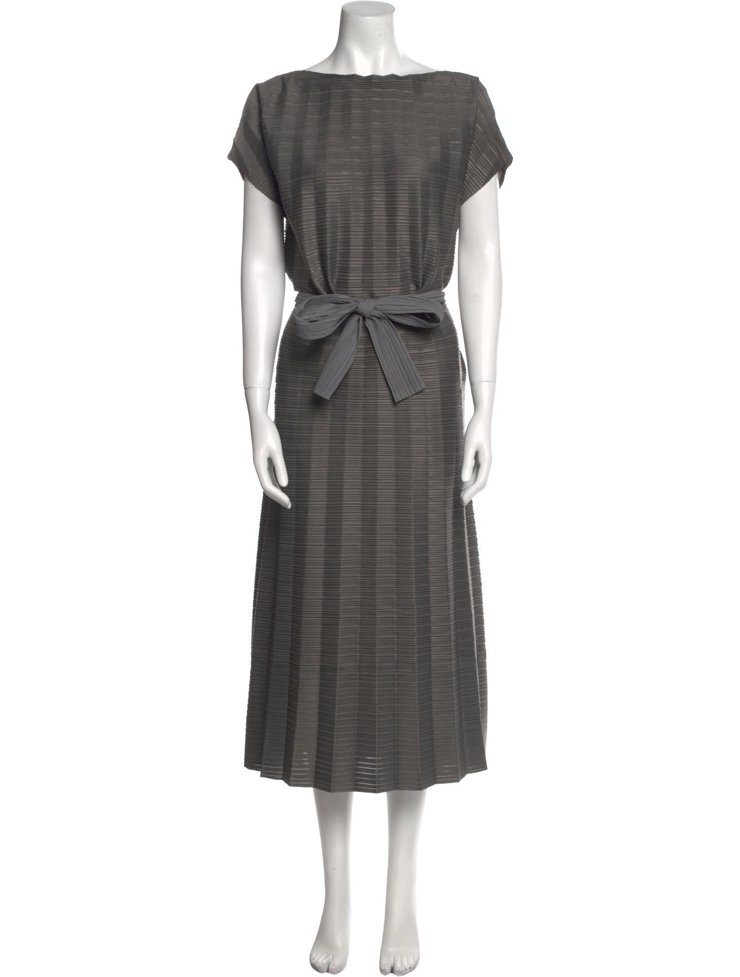 Masaki Matsuka Plaid Print Mini Dress