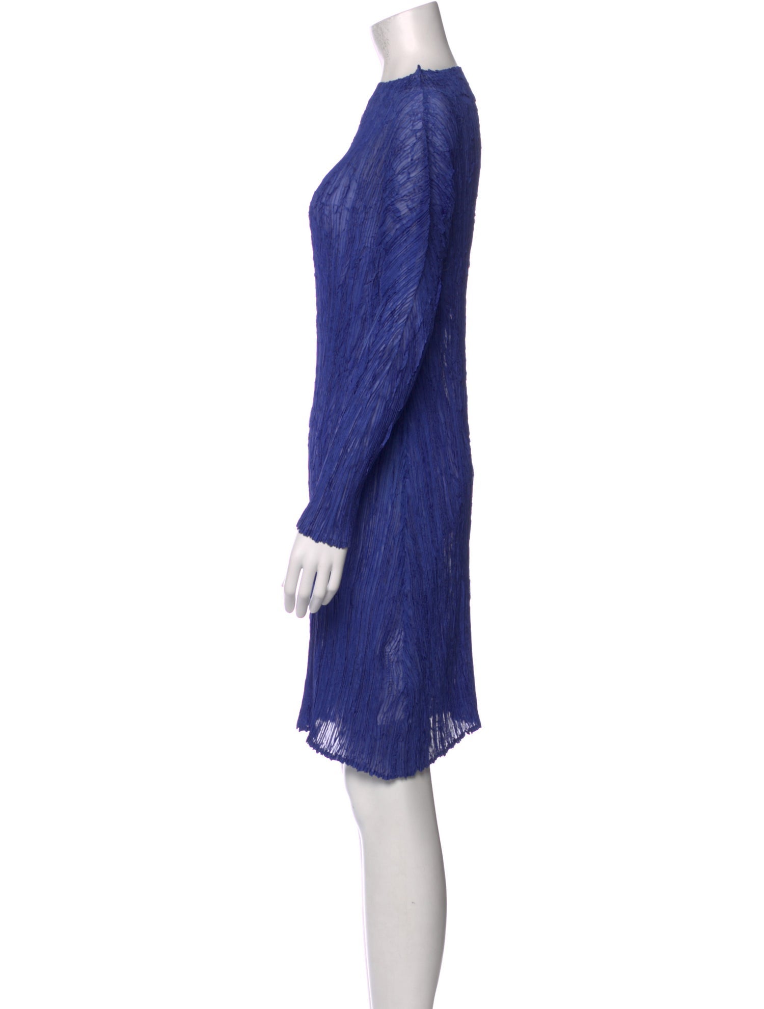 Masaki Matsuka Bateau Neckline Mini Dress