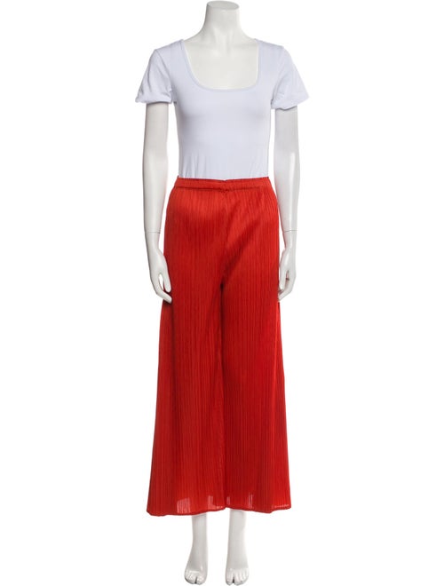 Masaki Matsuka Printed Pleated Accents Pant Set