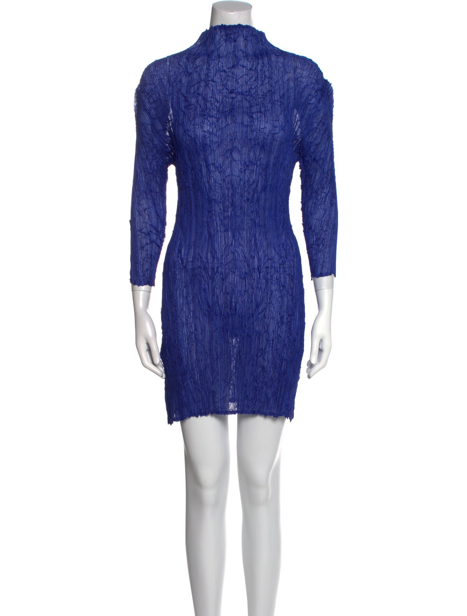 Masaki Matsuka Turtleneck Mini Dress