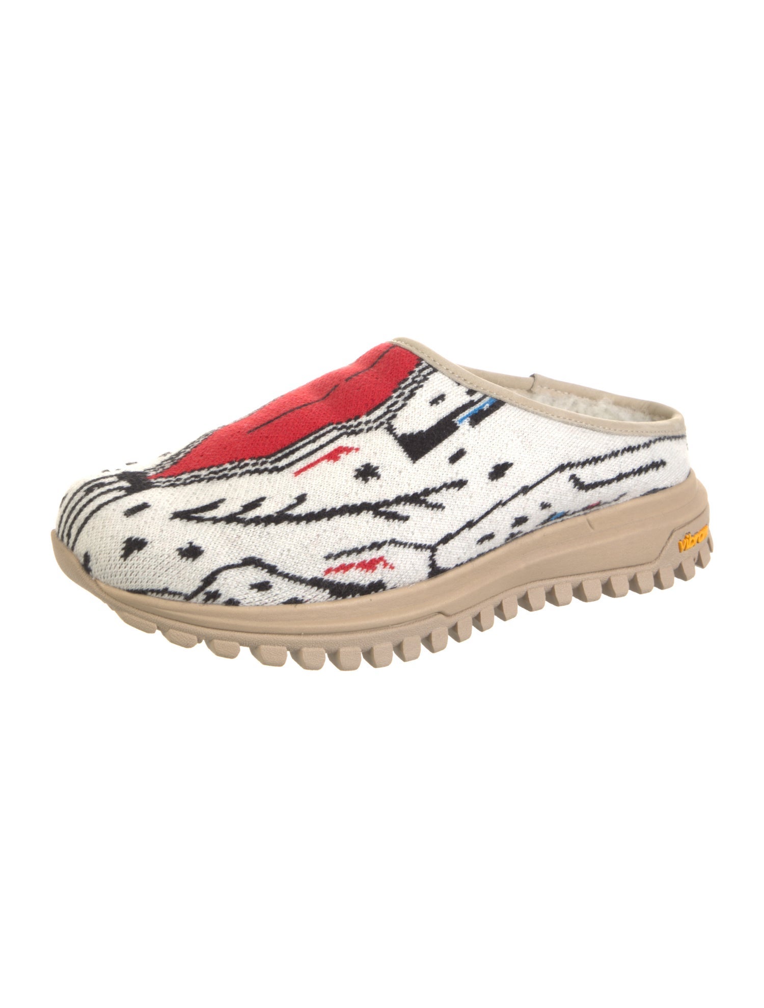 Diemme Canvas Printed Mules