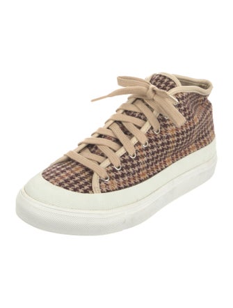Diemme Houndstooth Print Sneakers