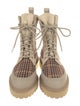 Diemme Houndstooth Print Hiking Boots