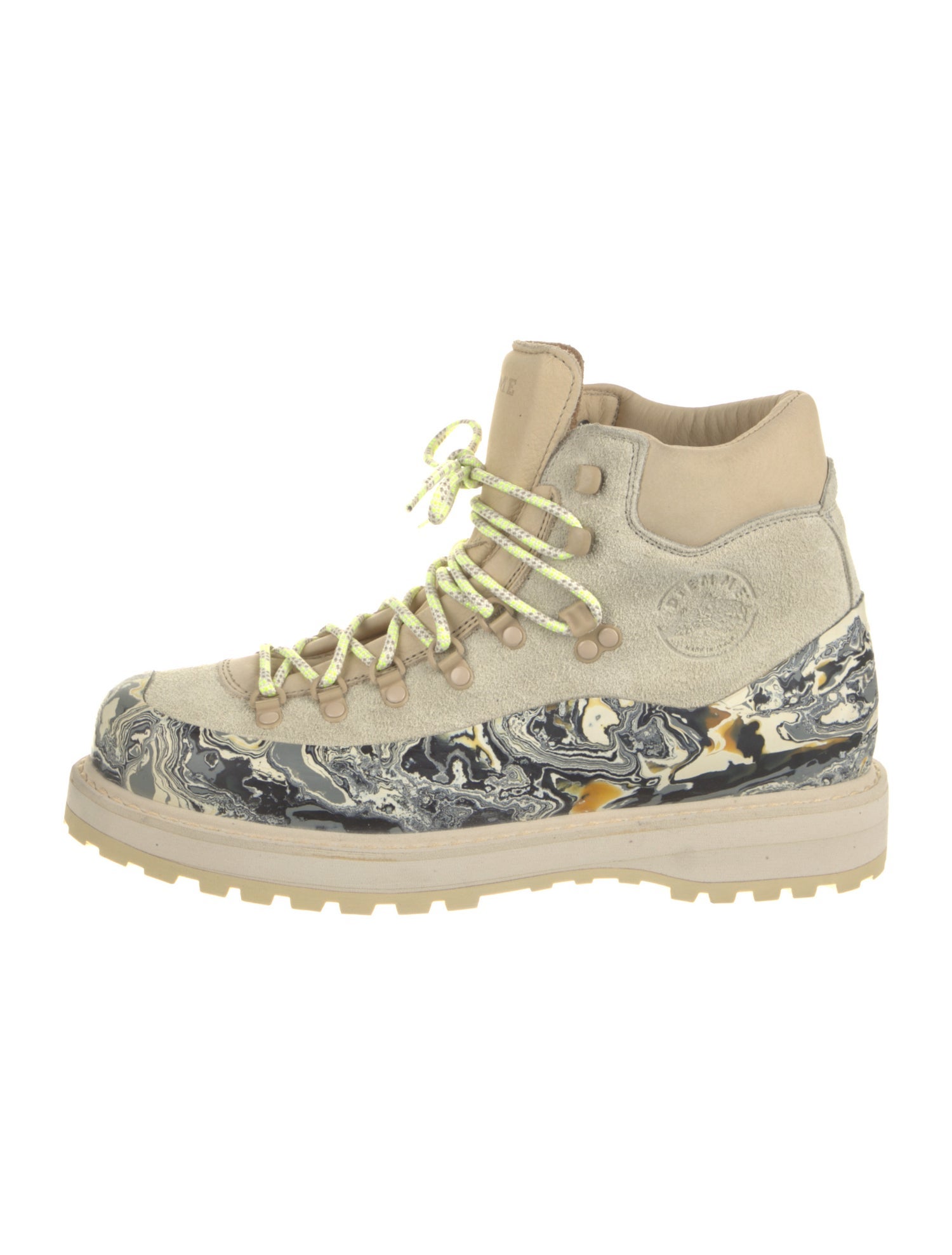 Diemme Suede Printed Hiking Boots
