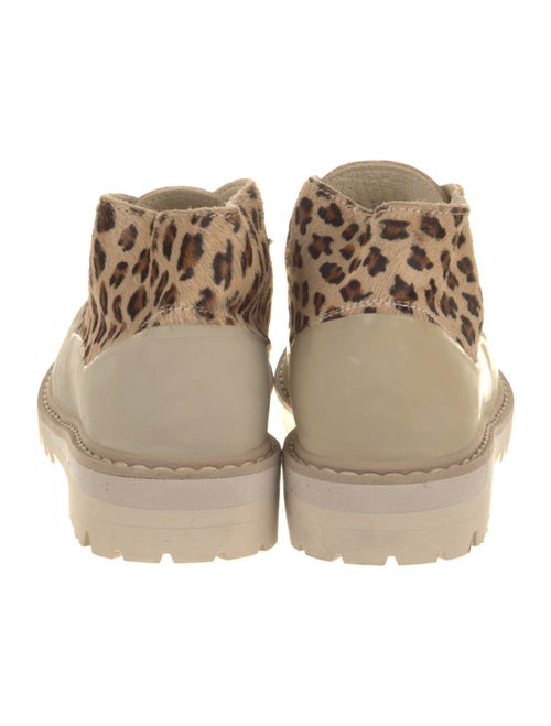 Diemme Ponyhair Printed Lace-Up Boots