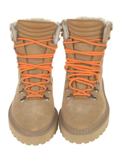 Diemme Suede Fur Trim Hiking Boots