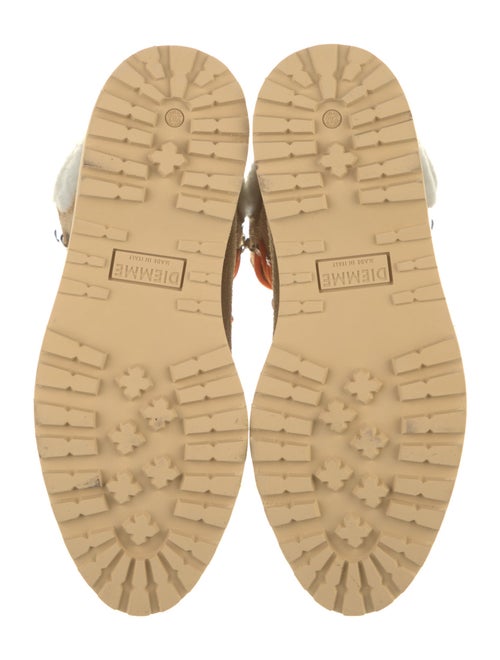 Diemme Suede Fur Trim Hiking Boots