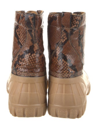 Diemme Rubber Animal Print Rain Boots