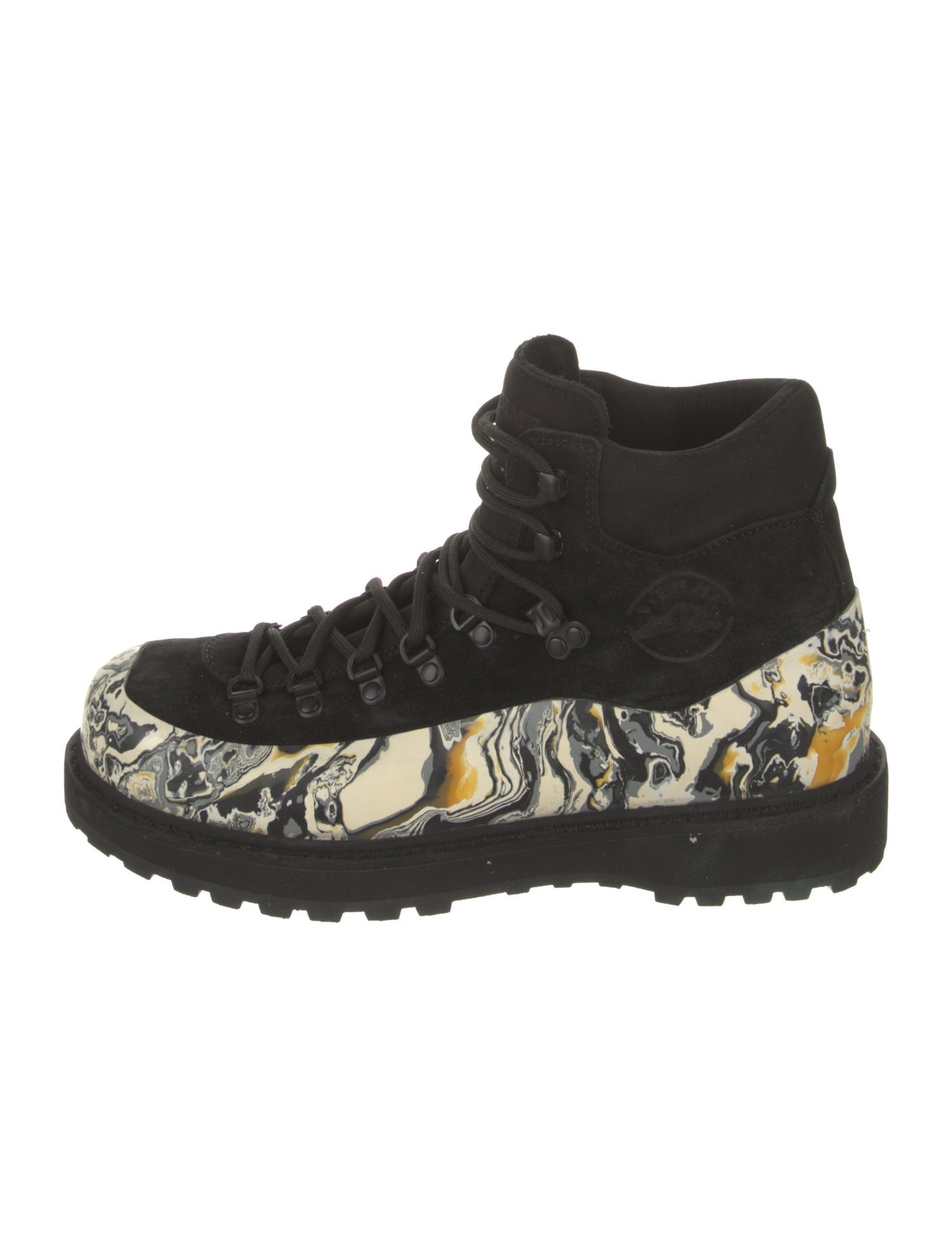 Diemme Suede Printed Hiking Boots