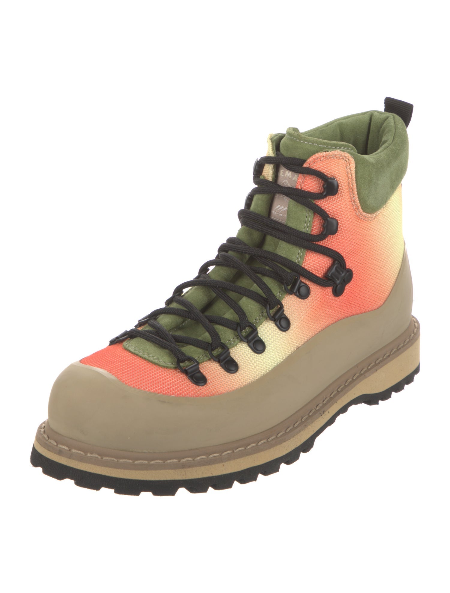 Diemme Canvas Printed Hiking Boots