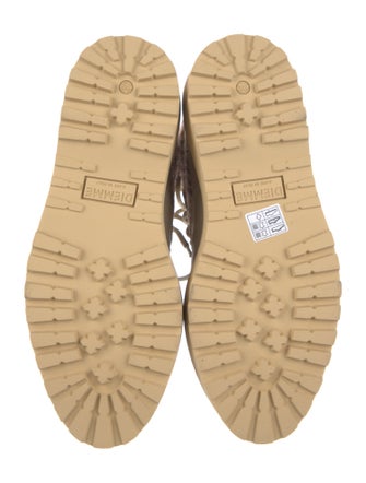 Diemme Houndstooth Print Hiking Boots