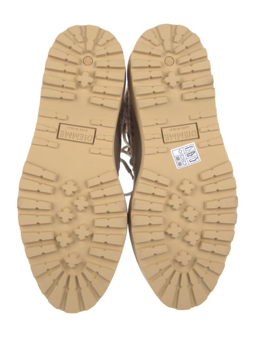 Diemme Houndstooth Print Hiking Boots