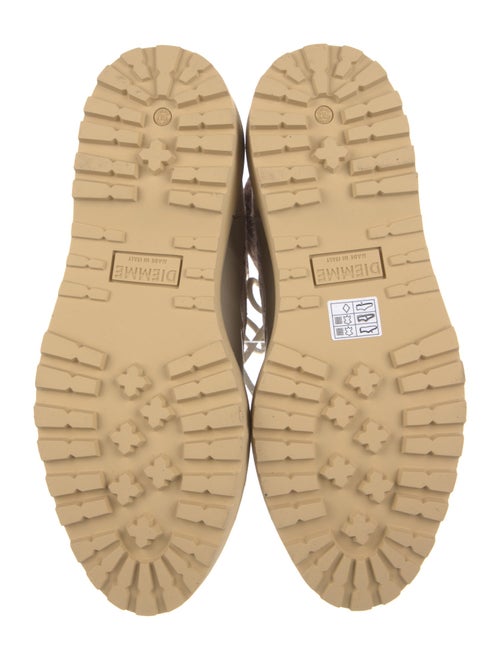 Diemme Houndstooth Print Hiking Boots