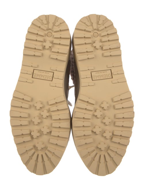 Diemme Houndstooth Print Hiking Boots