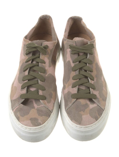 Diemme Suede Camouflage Print Sneakers
