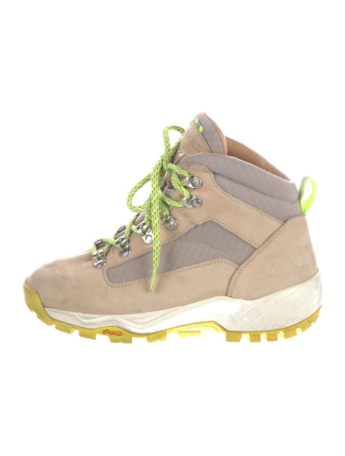 Diemme Suede Colorblock Pattern Hiking Boots