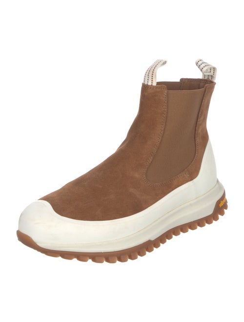 Diemme Suede Colorblock Pattern Sock Sneakers