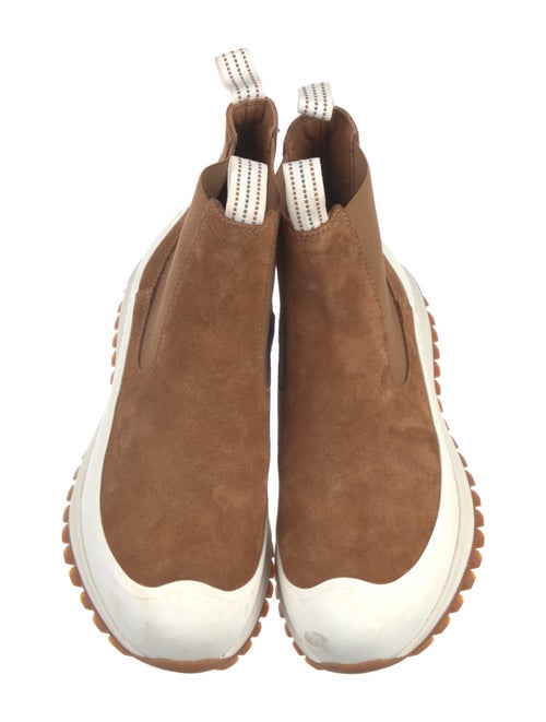 Diemme Suede Colorblock Pattern Sock Sneakers