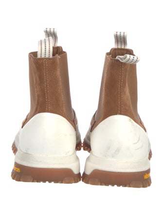 Diemme Suede Colorblock Pattern Sock Sneakers