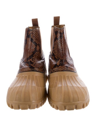 Diemme Rubber Animal Print Rain Boots