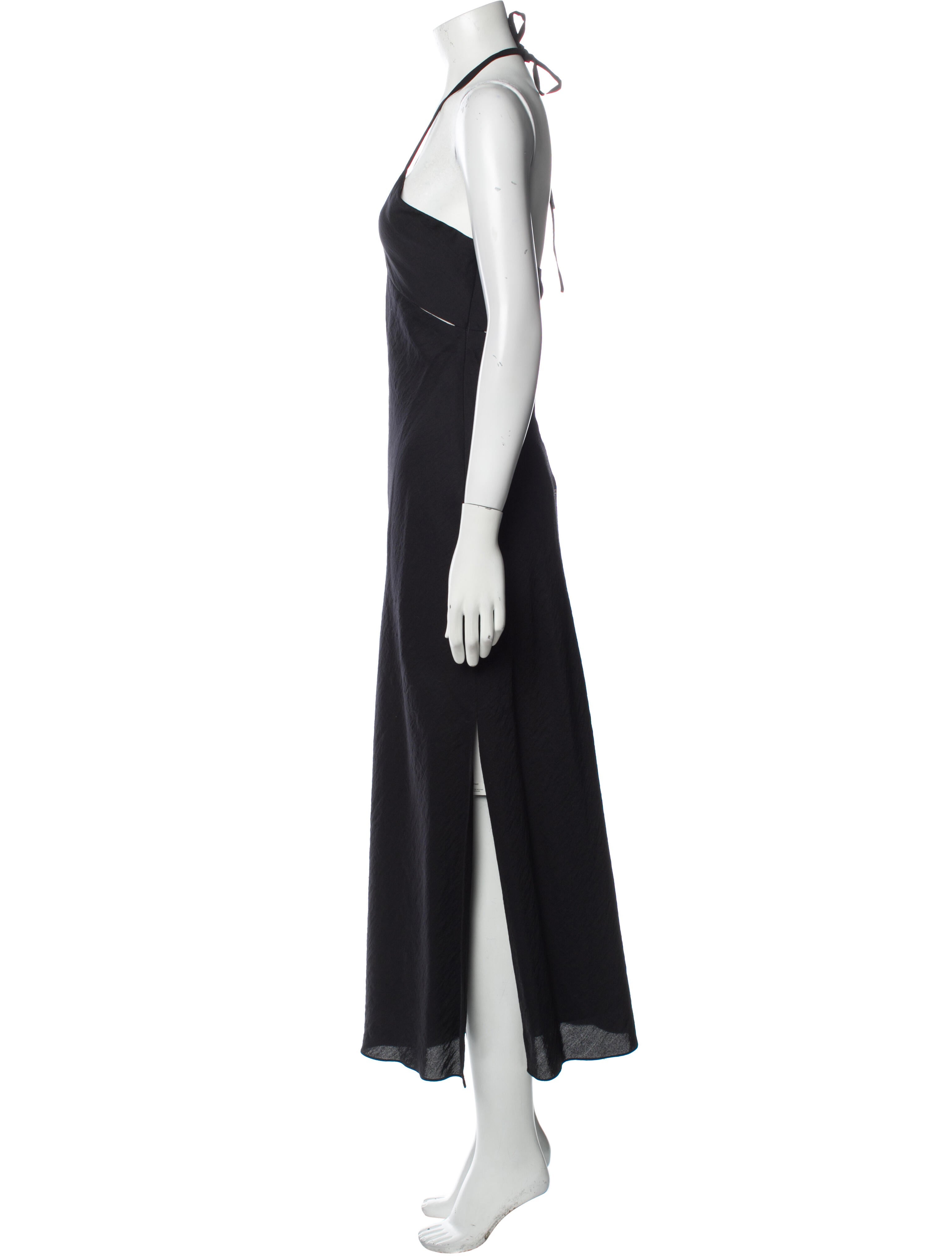 Marina Moscone Halterneck Long Dress w/ Tags