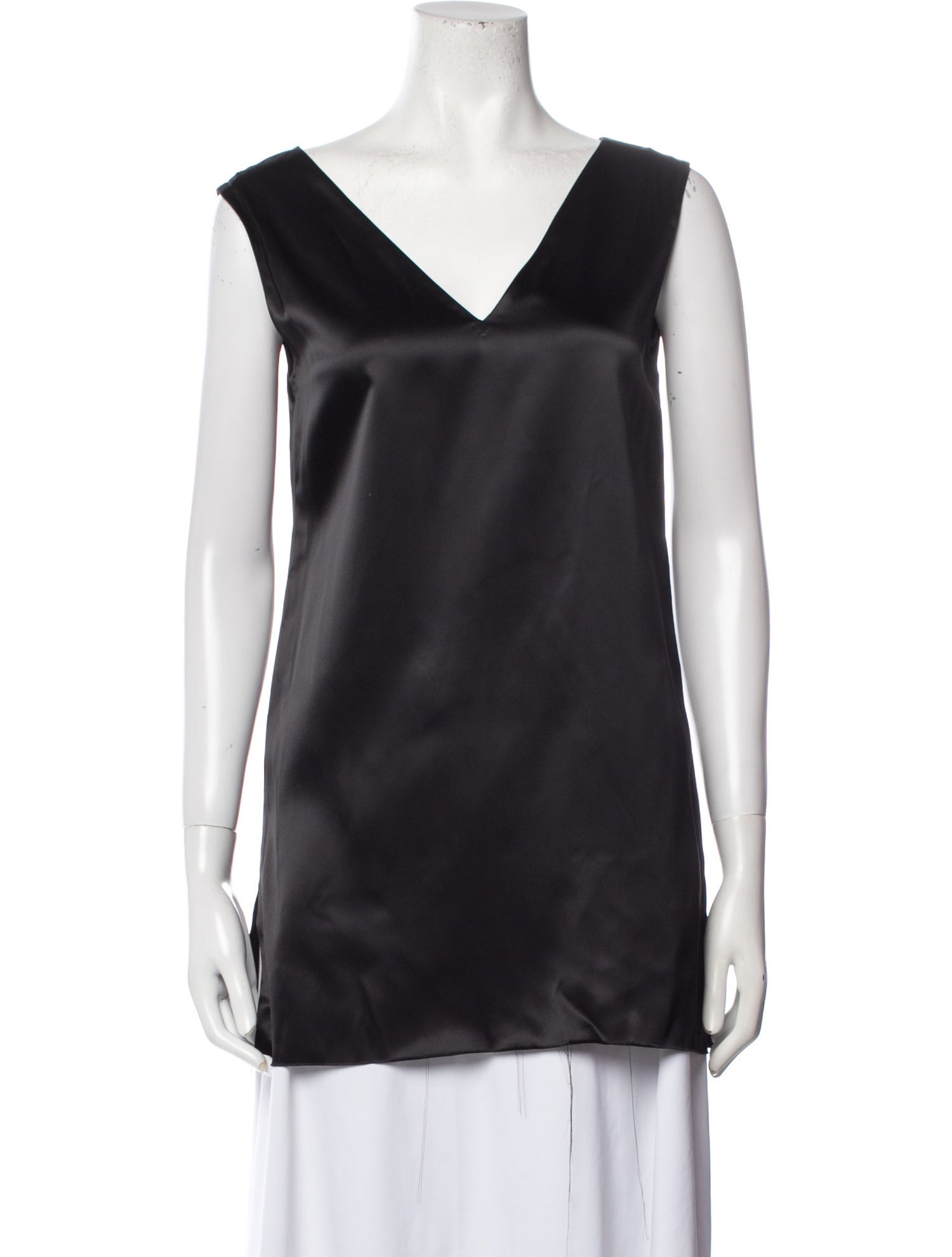 Marina Moscone V-Neck Sleeveless Tunic