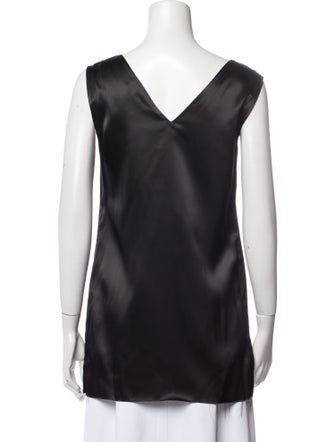 Marina Moscone V-Neck Sleeveless Tunic