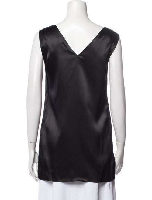 Marina Moscone V-Neck Sleeveless Tunic