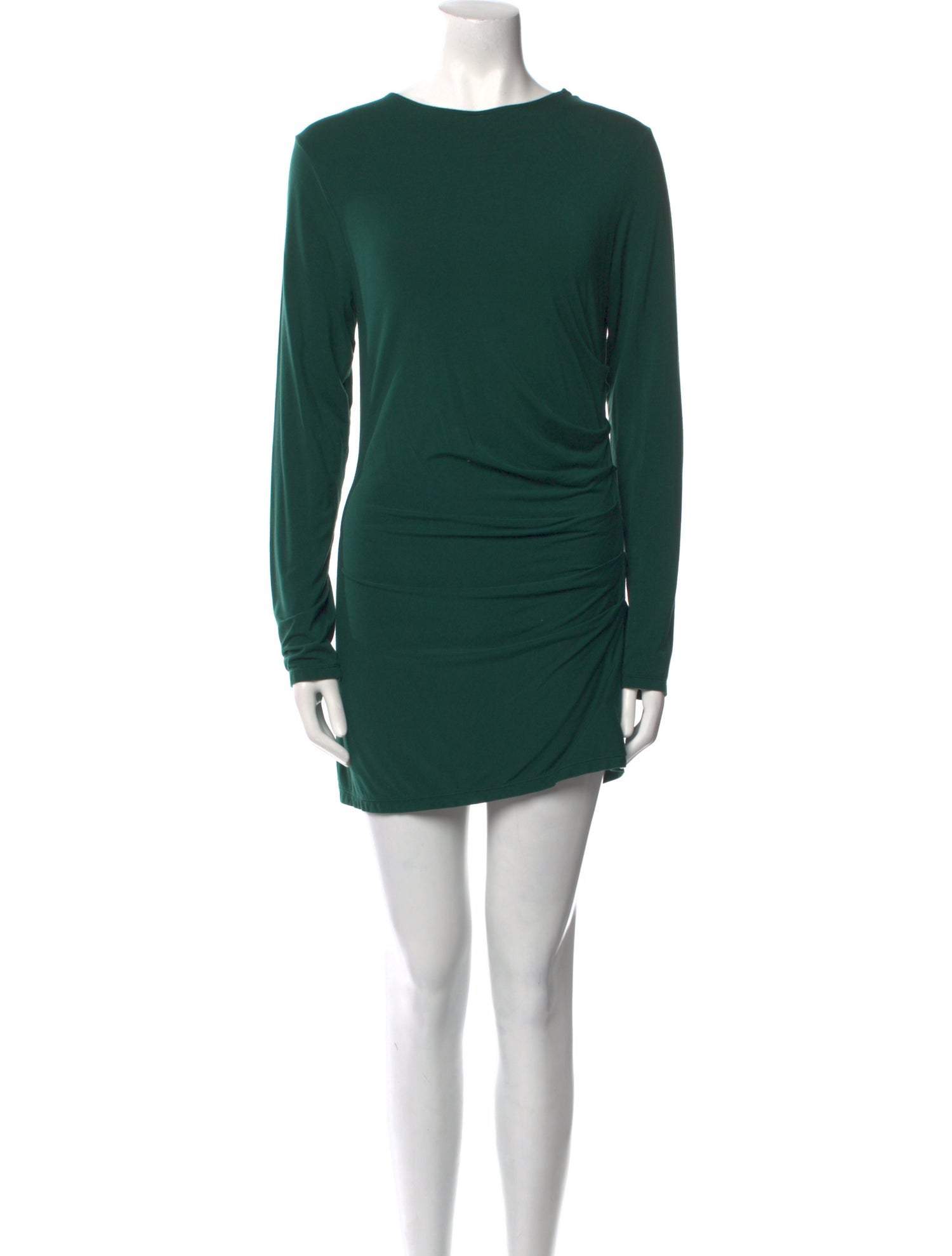 Marina Moscone Bateau Neckline Long Sleeve Tunic