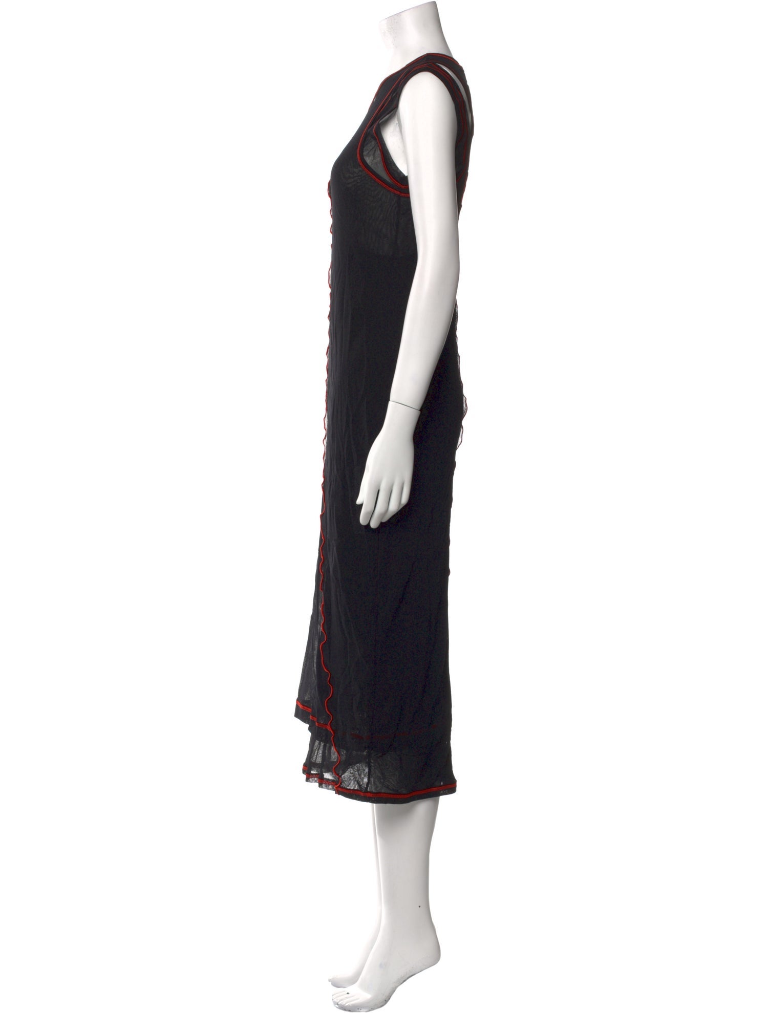Marina Moscone Scoop Neck Long Dress w/ Tags