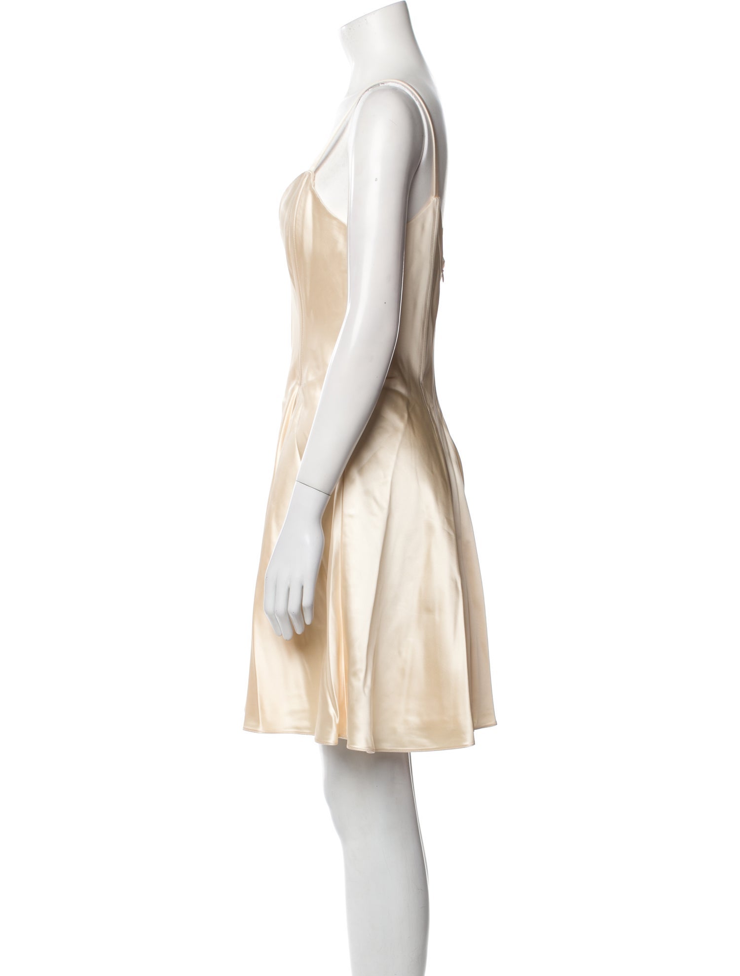 Marina Moscone V-Neck Mini Dress w/ Tags