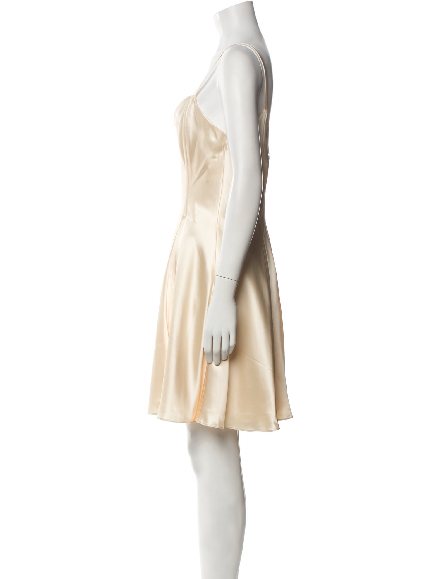 Marina Moscone V-Neck Mini Dress w/ Tags