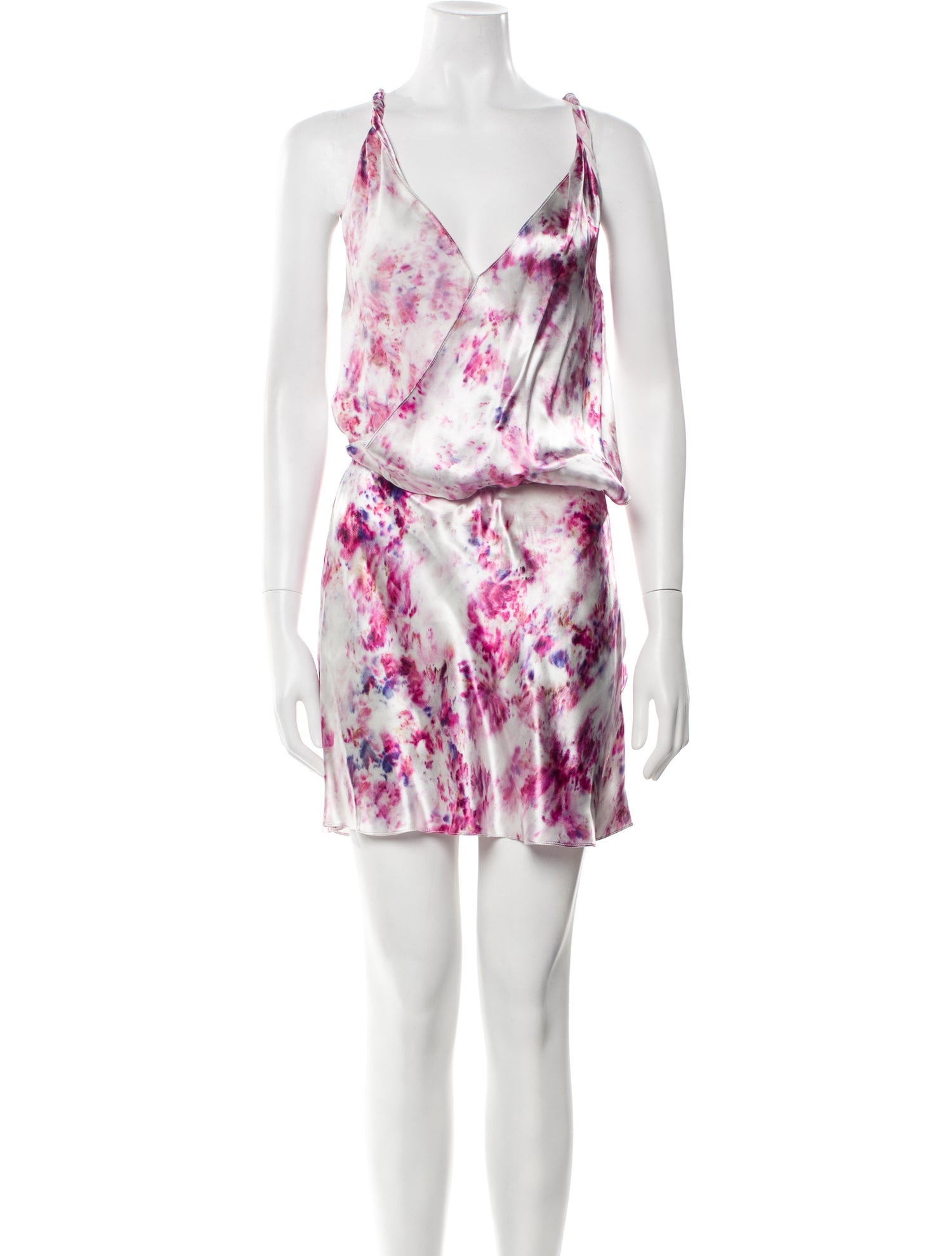 Marina Moscone Printed Mini Dress w/ Tags