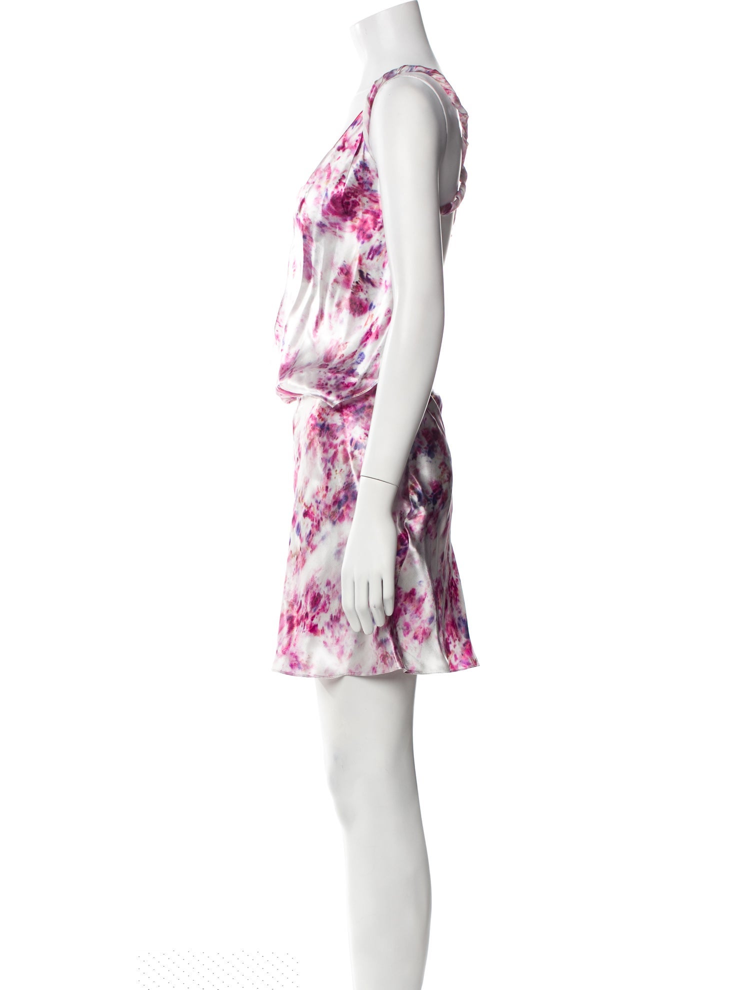Marina Moscone Printed Mini Dress w/ Tags