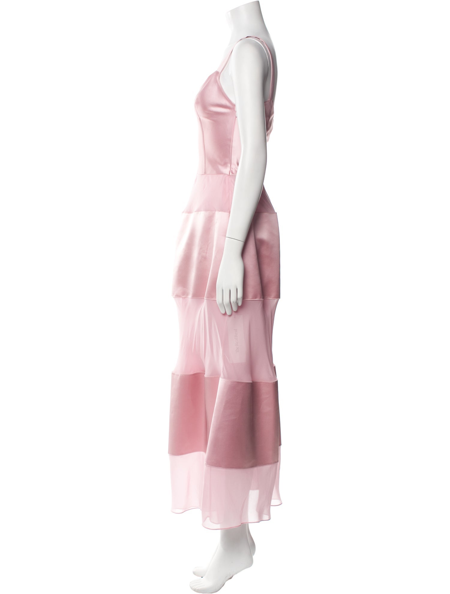 Marina Moscone V-Neck Long Dress w/ Tags