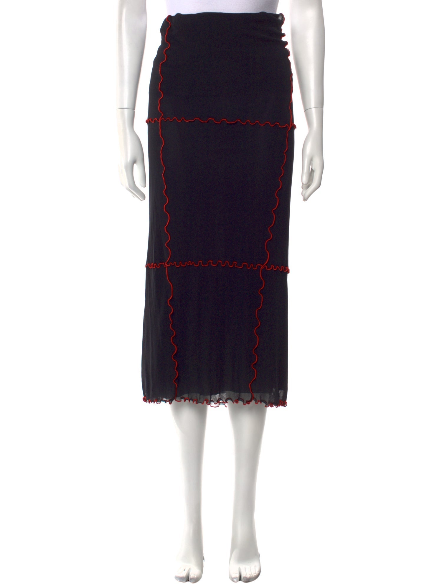 Marina Moscone Midi Length Skirt