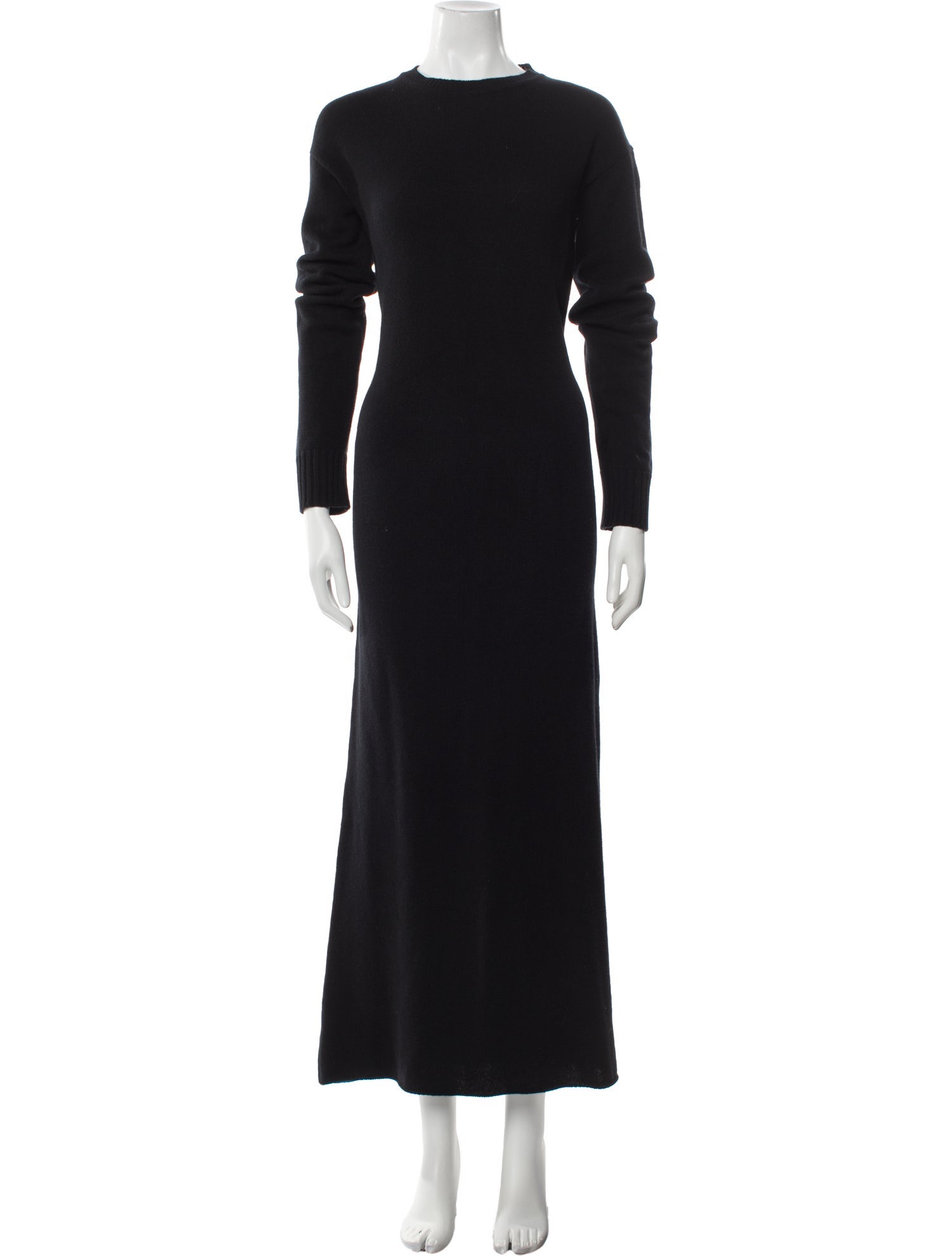 Marina Moscone Wool Long Dress