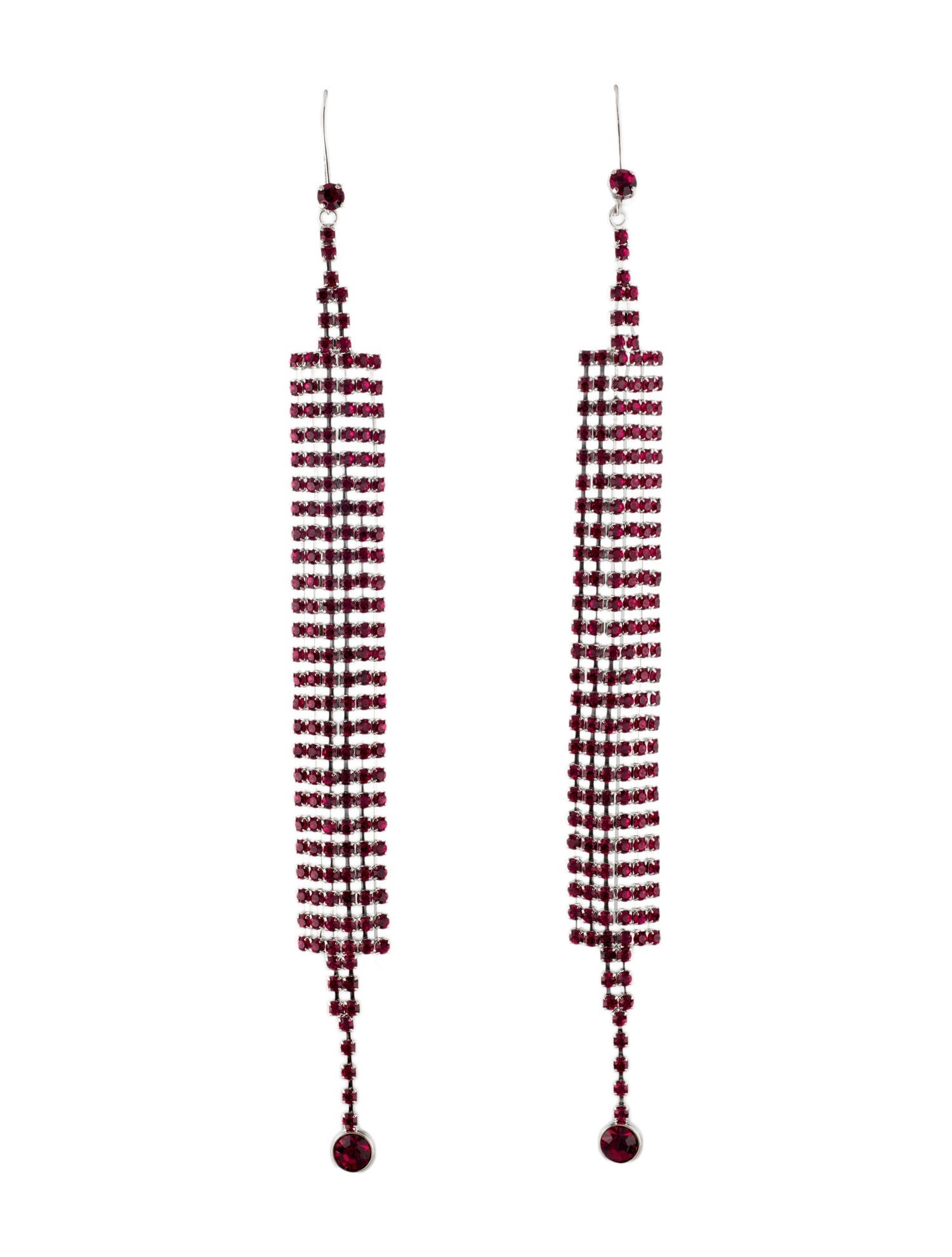 Marina Moscone Crystal Drop Earrings