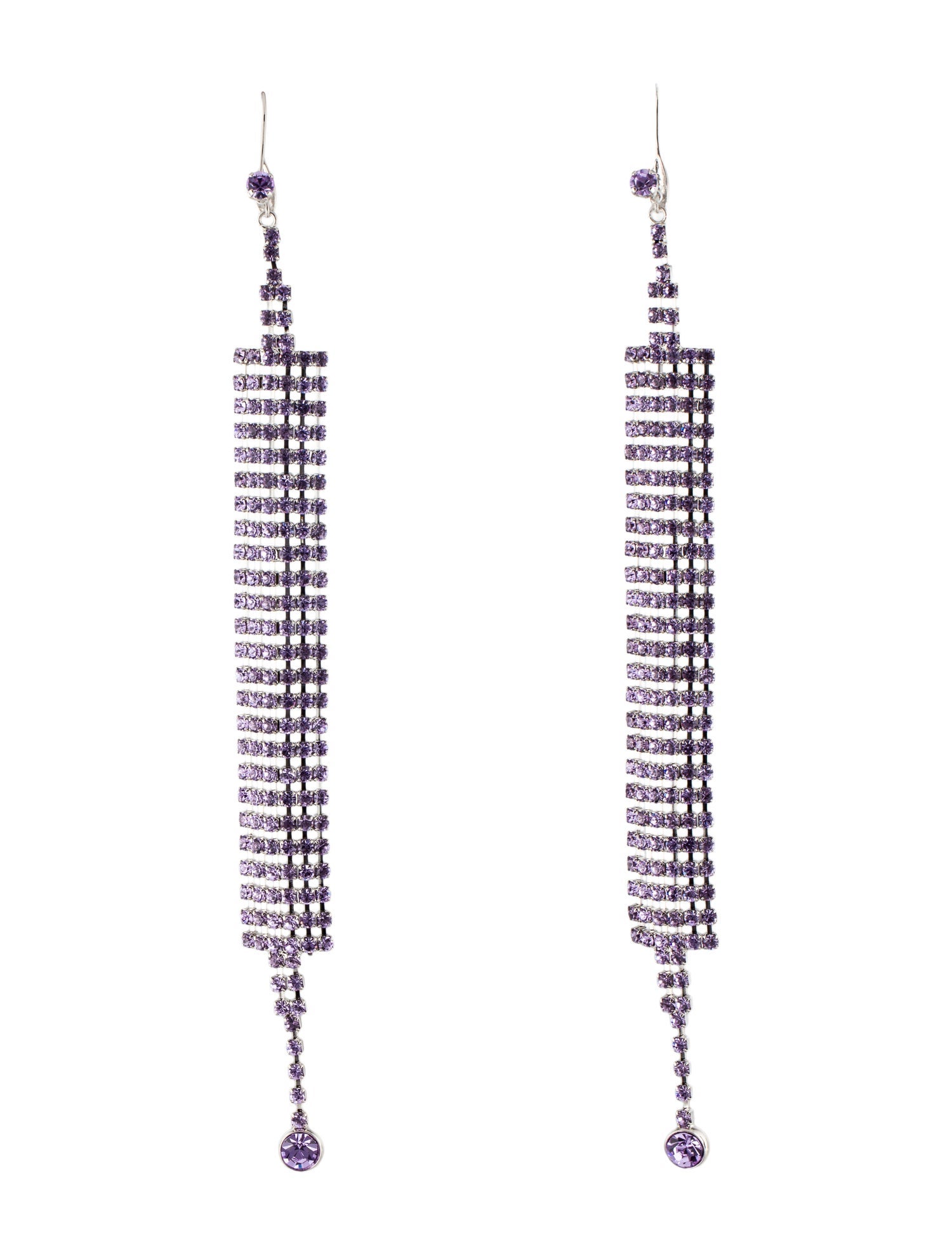 Marina Moscone Crystal Drop Earrings
