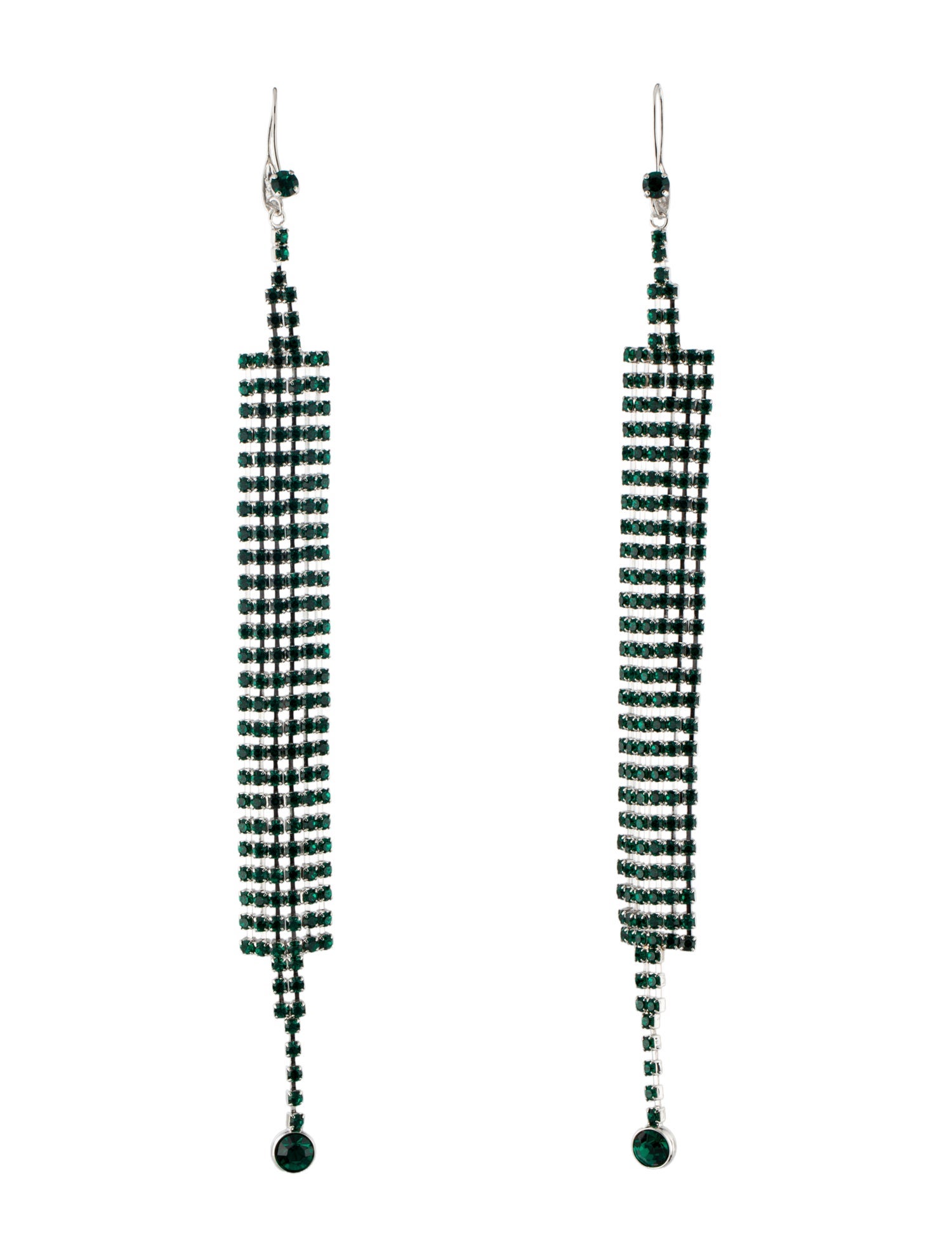 Marina Moscone Crystal Drop Earrings