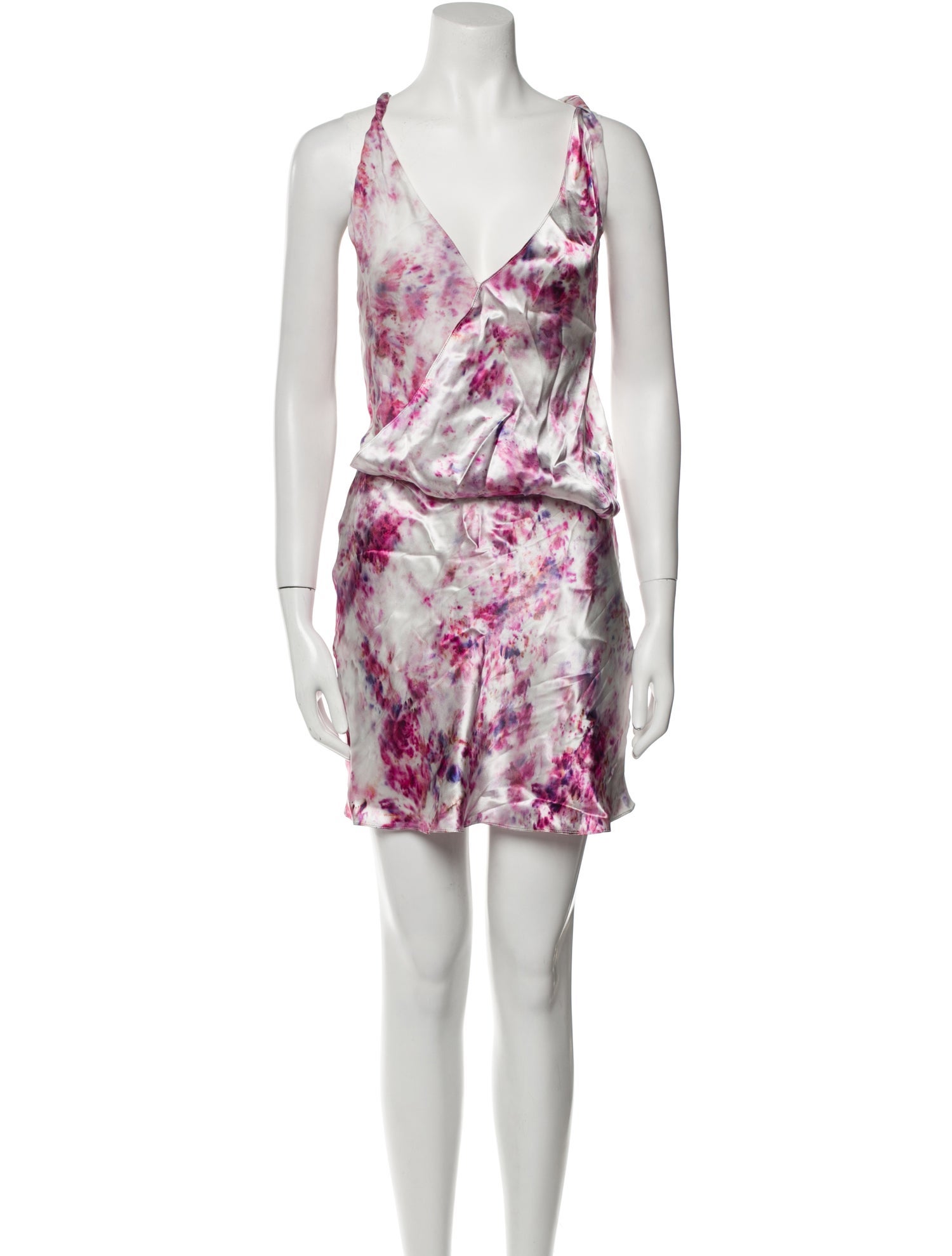 Marina Moscone Printed Mini Dress w/ Tags