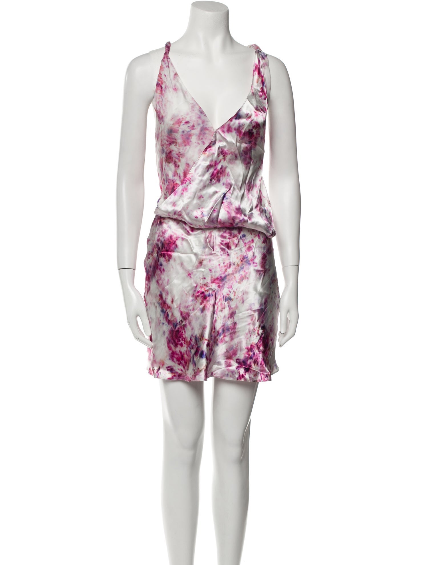 Marina Moscone Printed Mini Dress w/ Tags