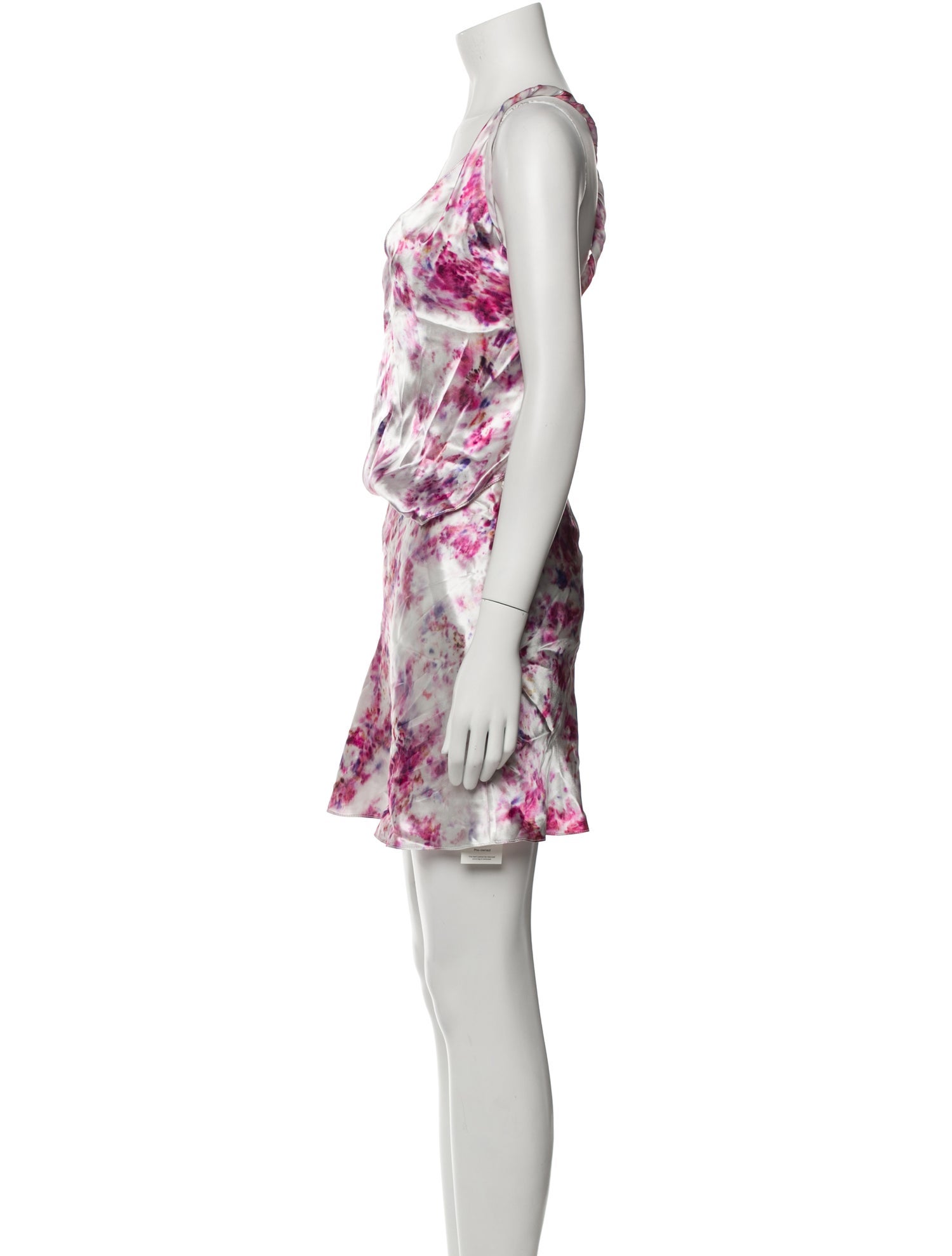 Marina Moscone Printed Mini Dress w/ Tags