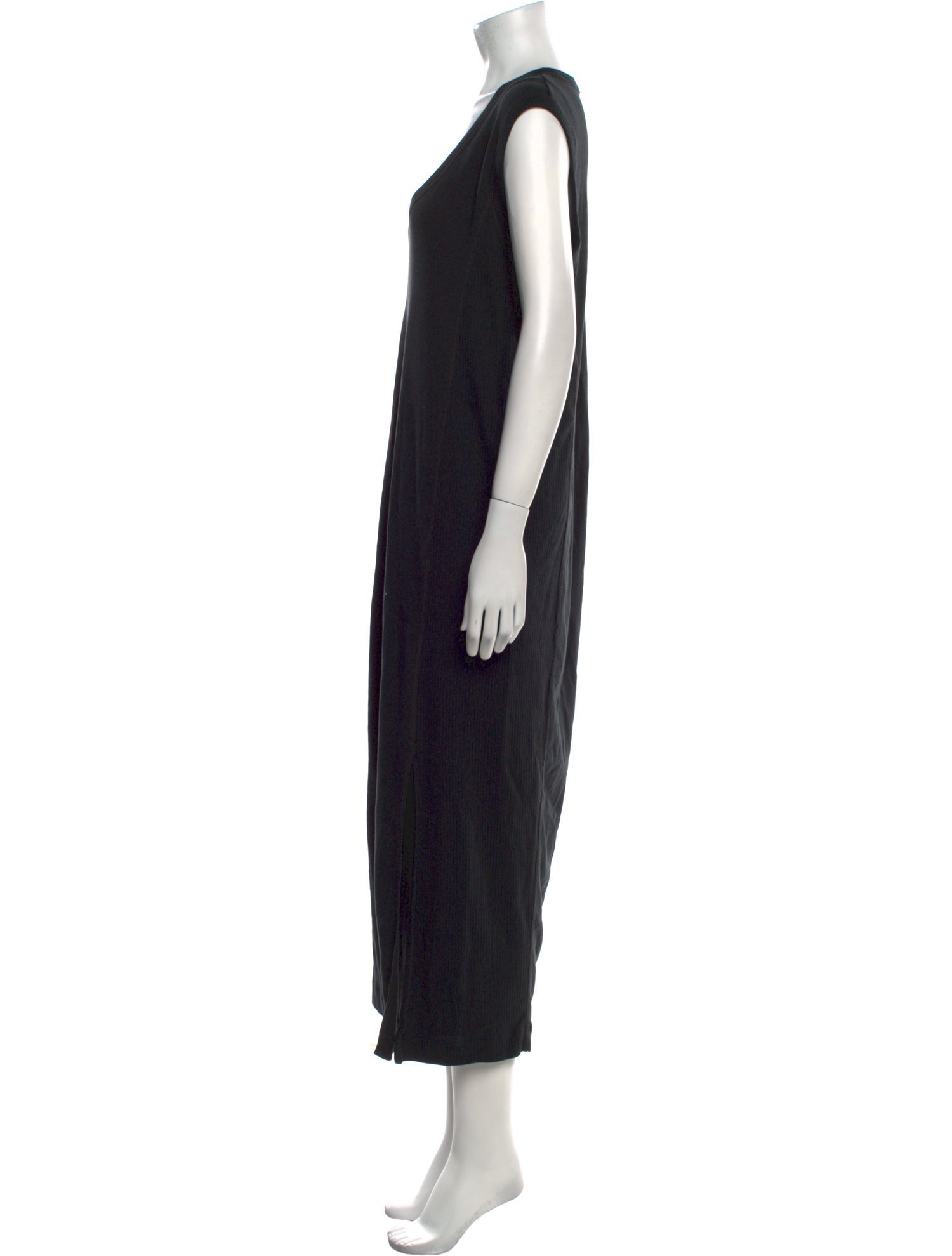 Marina Moscone Scoop Neck Long Dress