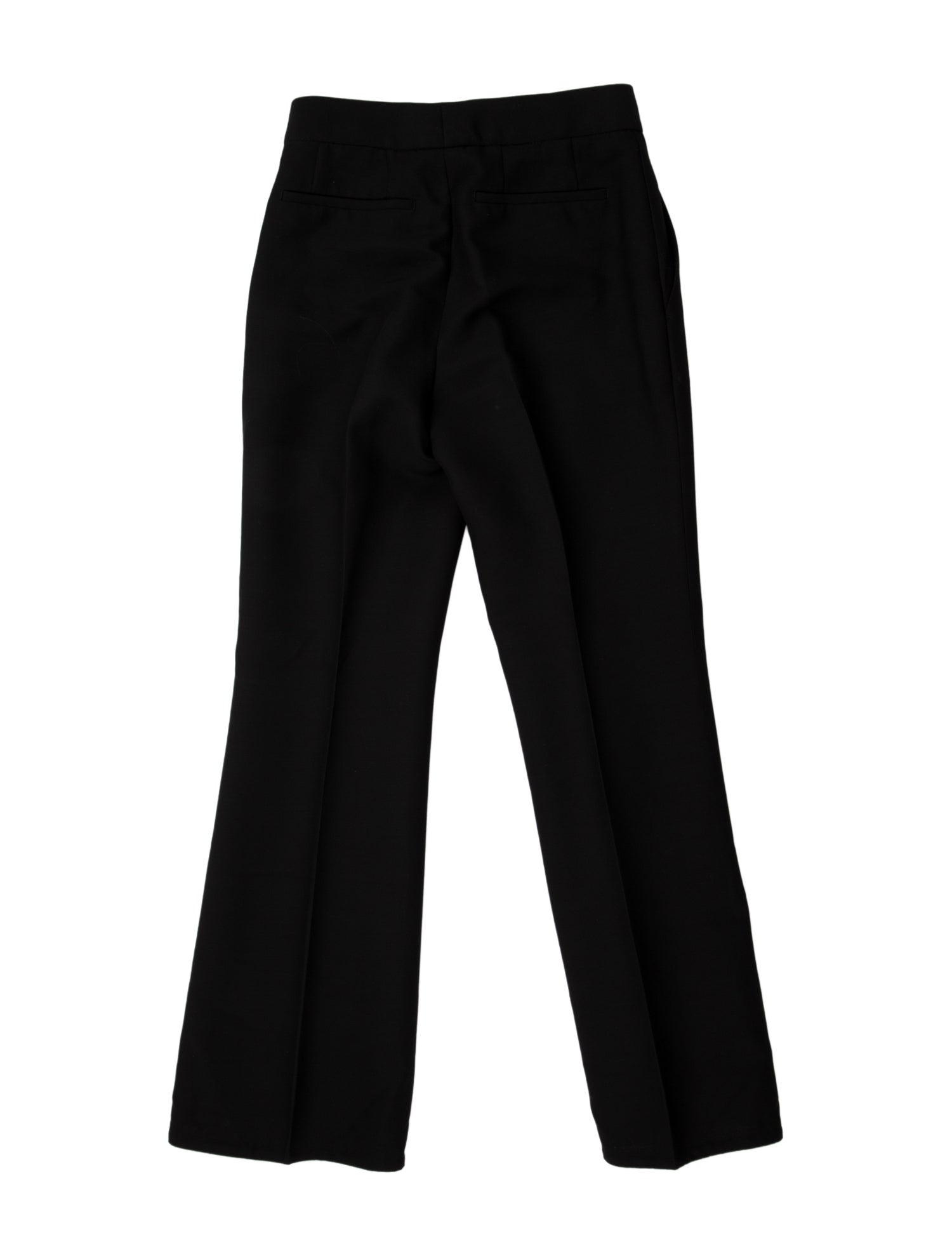 Marina Moscone Wool Wide Leg Pants