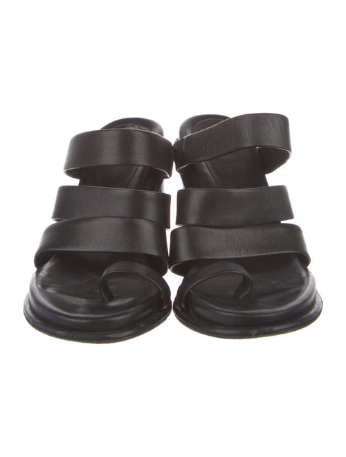 Marina Moscone Leather Slides