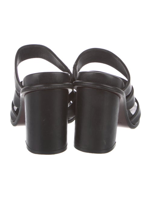 Marina Moscone Leather Slides