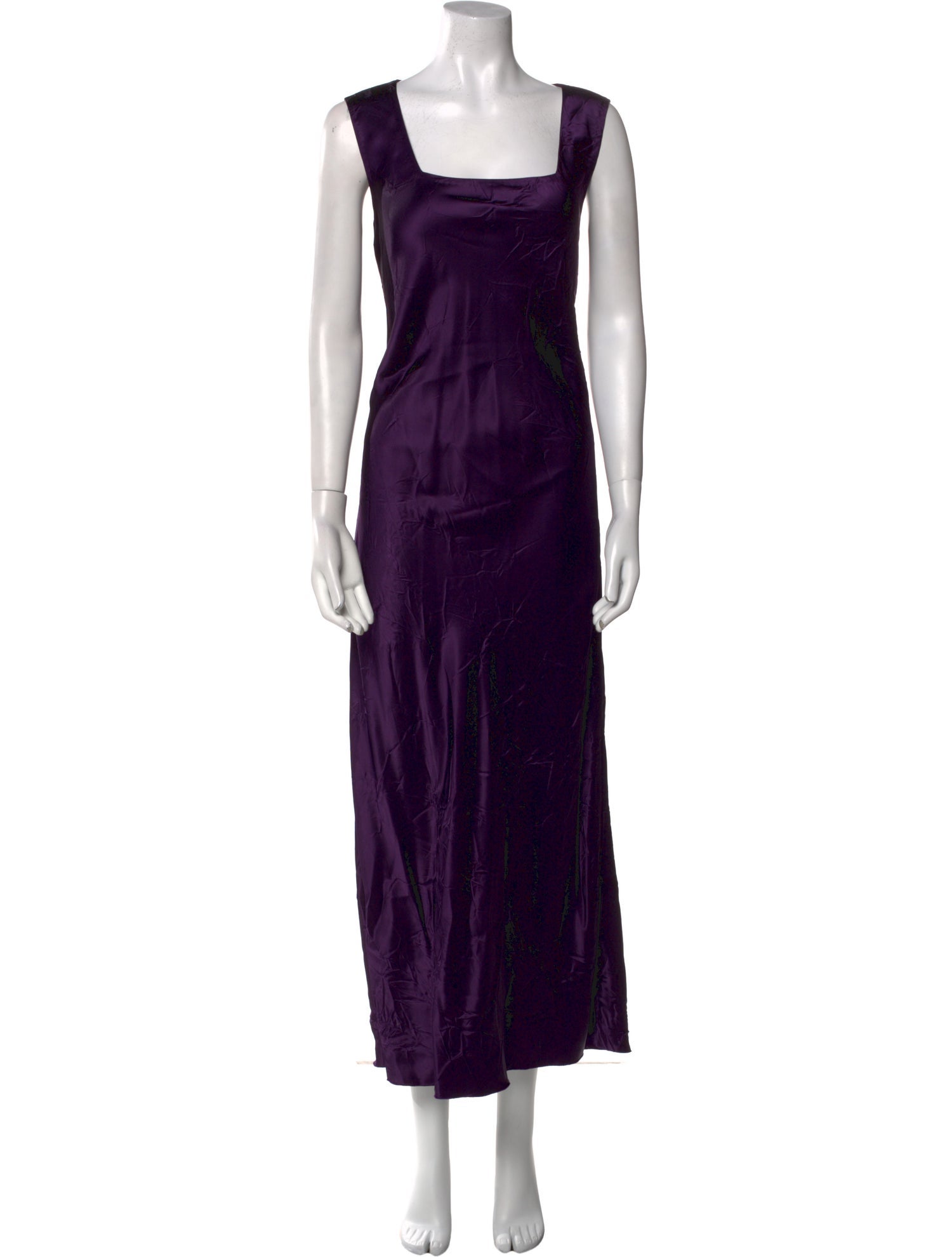 Marina Moscone Square Neckline Long Dress