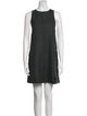 Marina Moscone Virgin Wool Mini Dress