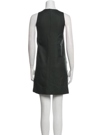 Marina Moscone Virgin Wool Mini Dress